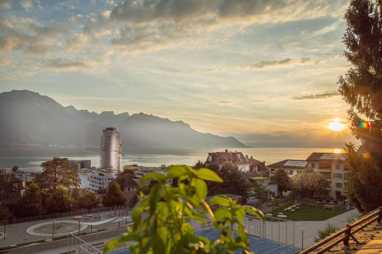 Apartamento Les Amandiers Montreux Exterior foto