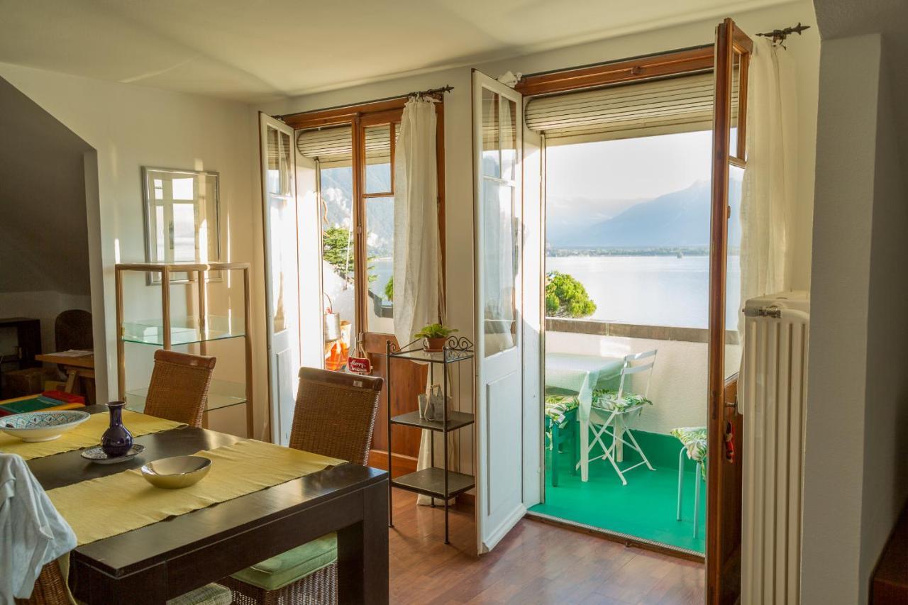 Apartamento Les Amandiers Montreux Exterior foto