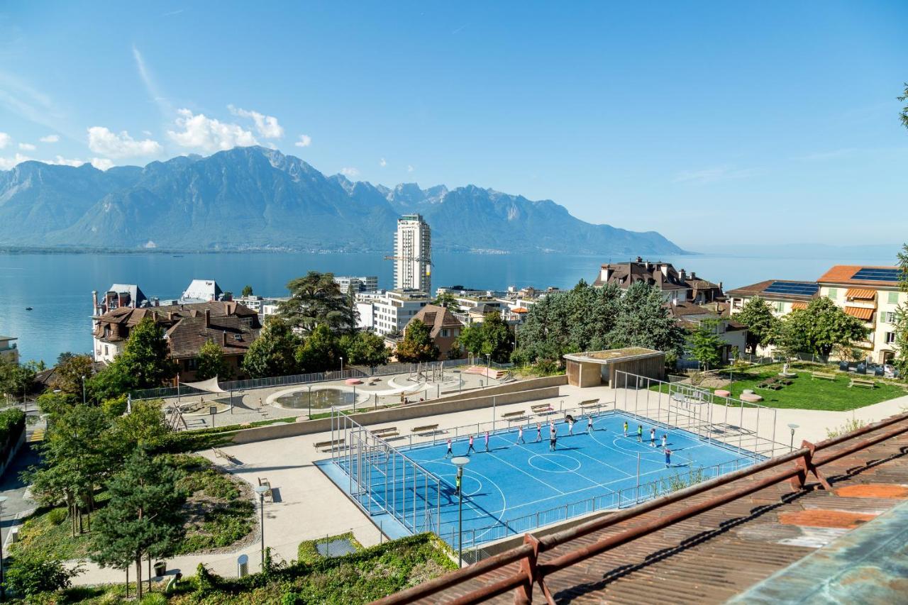 Apartamento Les Amandiers Montreux Exterior foto