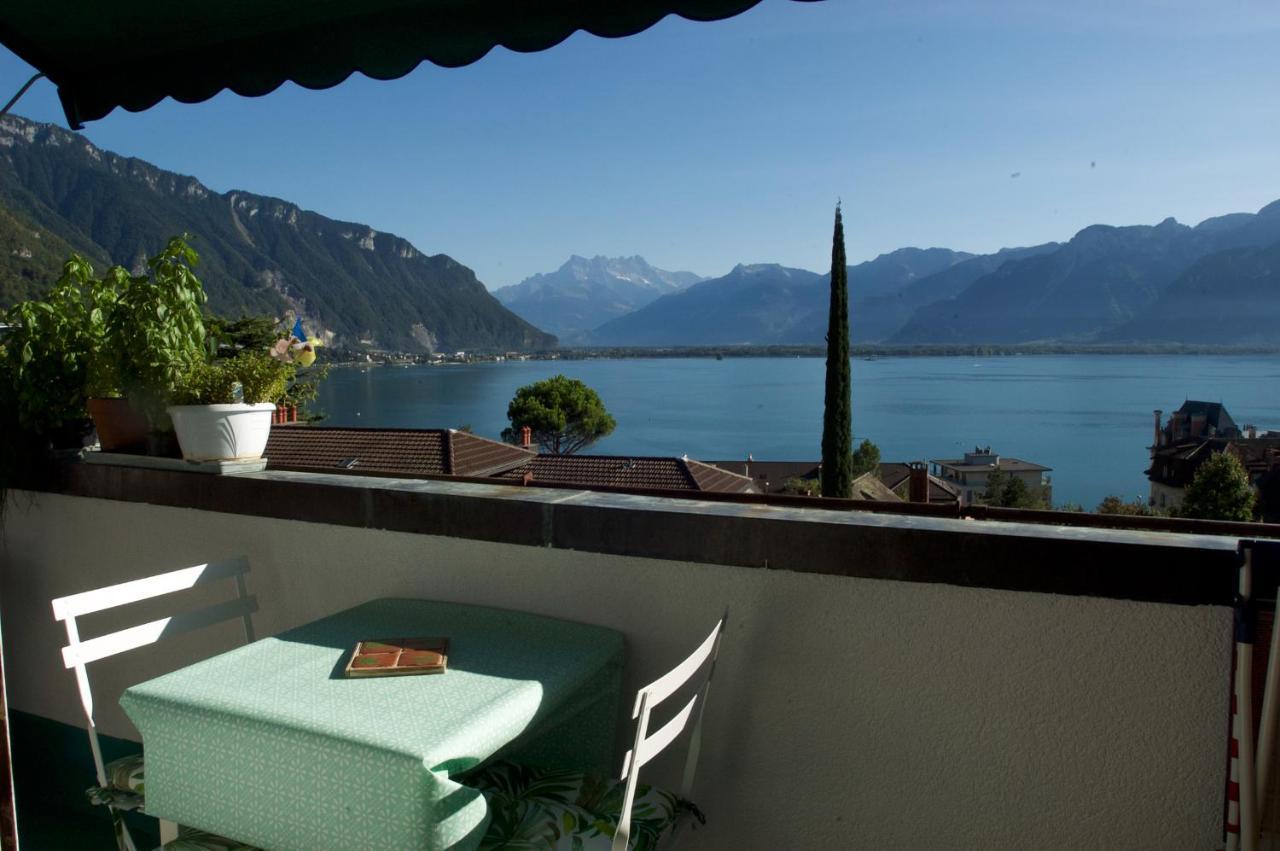 Apartamento Les Amandiers Montreux Exterior foto