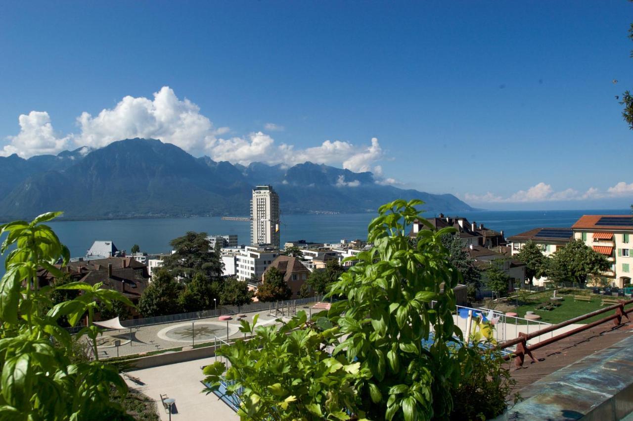 Apartamento Les Amandiers Montreux Exterior foto